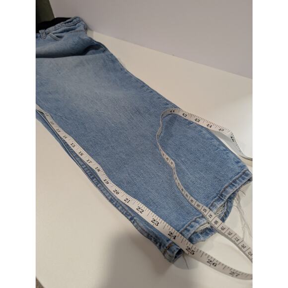 Abercrombie & Fitch Maternity Jeans Womens 12 Short Ankle Straight - Picture 9 of 9